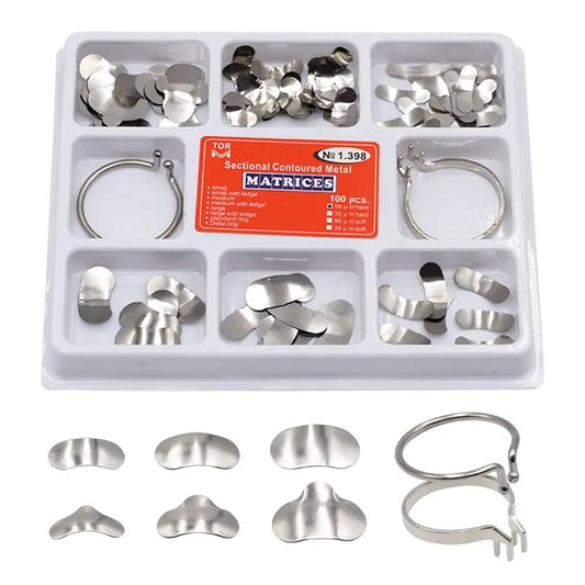 Denspay 100pcs/Box Dental Sectional Matrix System