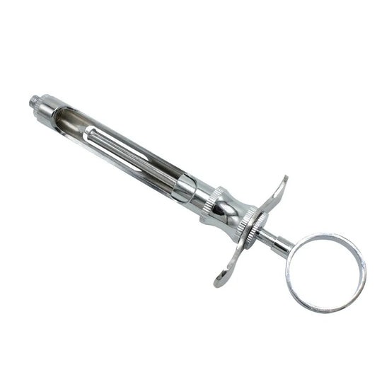 Dental Stainless Steel Syringe Aspirating Syringe Dentist Injector .