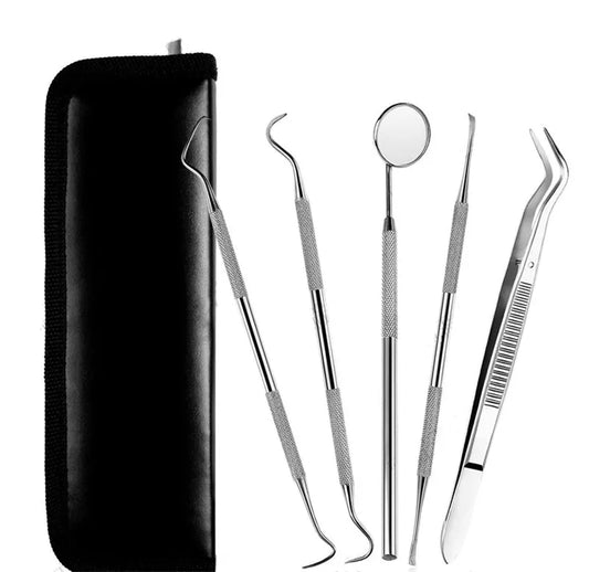 Dental Mirror Stainless Steel Dental Tool Set Probe Tooth Care