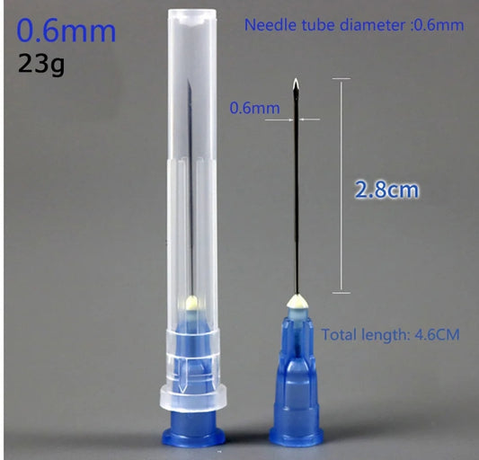 needle tube diameter 0,6 mm